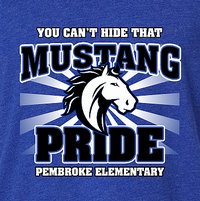 Pembroke Elem VA Short Sleeve T-shirt - Des. A