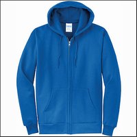 Pembroke Elem VA Full Zip Hooded Sweatshirt - Des. B