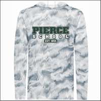 Pierce School Hooded Long Sleeve Tee