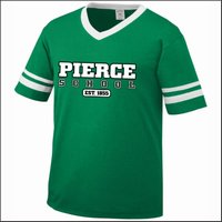 Pierce School Sleeve Stripe Jersey Tee