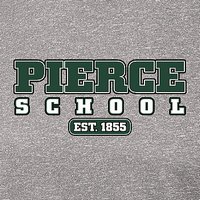 Pierce School Colorblock Heather Performance Tee