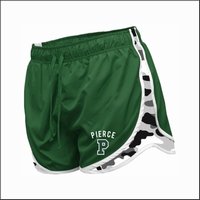 Pierce School Ladies Camo Running Shorts