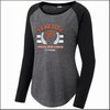 Parkside Jr High Ladies Triblend Long Sleeve Raglan Tee - Des. A