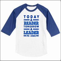 PS 152Q Staff 3/4 Sleeve Baseball T-Shirt-Des. B