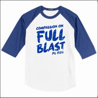 PS 152Q Staff 3/4 Sleeve Baseball T-Shirt-Des. C