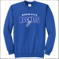 Rancho Vista Elem Crewneck Sweatshirt - Des. A