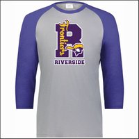 Riverside Gameday Vintage 3/4 Sleeve-Des. B