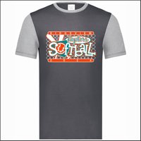 Ridgeview Elementary Softball Vintage Game Day Ringer Tee