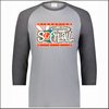 Ridgeview Elementary Softball Gameday Vintage 3/4 Sleeve