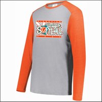 Ridgeview Elementary Softball Vintage Game Day Long Sleeve Shirt