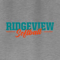 Ridgeview Elementary Softball Full Zip Hooded Sweatshirt