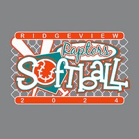 Ridgeview Elementary Softball Vintage Game Day Long Sleeve Shirt