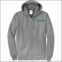 Ridgeview Elementary Softball Full Zip Hooded Sweatshirt