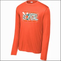 Ridgeview Elementary Softball Performance Long Sleeve T-Shirt