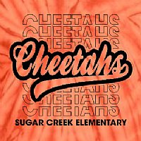 Sugar Creek Elementary Tie Dye Shirt - Des. A