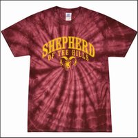 Shepherd of the Hills Tie Dye Shirt