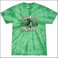 Sherwood Elem Tie Dye Shirt - Des. B