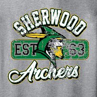 Sherwood Elem Full Zip Hooded Sweatshirt- Des. B