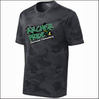 Sherwood Elem Camo Hex Performance T-Shirt - Des. A