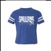 Spaulding ECC Toddler Vintage Football Tee - Des. A