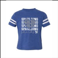 Spaulding ECC Toddler Vintage Football Tee - Des. B