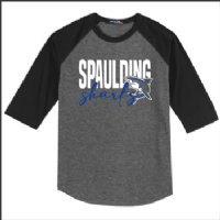 Spaulding ECC 3/4 Sleeve Baseball T-Shirt - Des. A