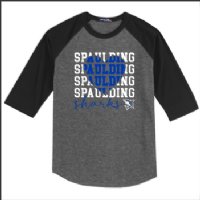 Spaulding ECC 3/4 Sleeve Baseball T-Shirt - Des. B