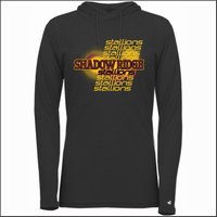 SRHS Ladies Tri-blend LS Hooded Tee