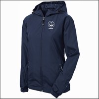 SSCS Staff Ladies Colorblock Hooded Jacket