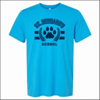 St Bernards School Soft Jersey Short Sleeve Tee - Des. A