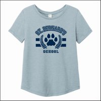 St Bernards School Ladies Scoop Neck Tee - Des. A