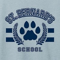 St Bernards School Ladies Scoop Neck Tee - Des. A