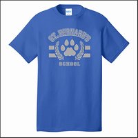 St Bernards School Short Sleeve T-shirt - Des. A