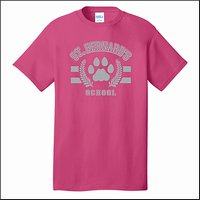 St Bernards School Short Sleeve T-shirt - Des. A