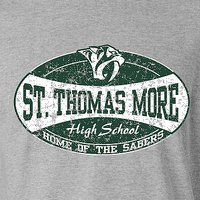 St Thomas More Vintage Game Day Ringer Tee