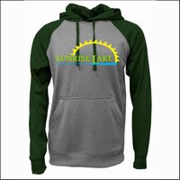 Sunrise Lake Performance Raglan Hoodie