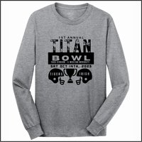 Titan Bowl Long Sleeve T-Shirt - Des. A