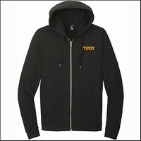 Torrey Pines Dance Team Triblend Lightweight Full Zip Hoodie