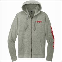 Torrey Pines Dance Team Triblend Lightweight Full Zip Hoodie