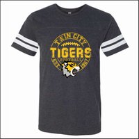 Twin City Tigers Vintage Football T-Shirt