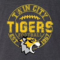 Twin City Tigers Vintage Football T-Shirt