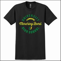 U-High Marching Band Short Sleeve T-shirt - Des. A