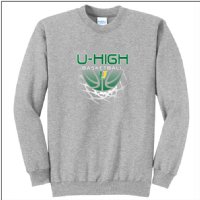 U-High Girls Basketball Crewneck Sweatshirt - Des. A