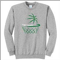 U-High Girls Basketball Crewneck Sweatshirt - Des. B