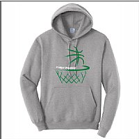 U-High Girls Basketball Hooded Sweatshirt - Des. B