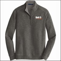 Unit 5 Interlock 1/4 Zip Knit - EMB 1