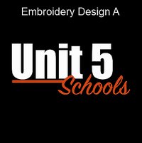 Unit 5 Interlock 1/4 Zip Knit - EMB 1