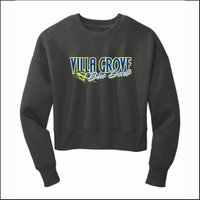 Villa Grove HS Women's Cropped Crew Hoodie