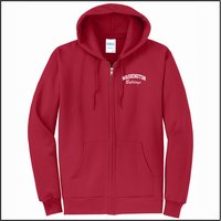 Washington Elem CA Full Zip Hooded Sweatshirt - Des. A