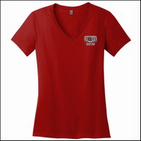 Washington Bulldogs Staff CA Ladies Perfect V-Neck